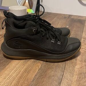 Under Armour Black and Brown Athletic Shoes